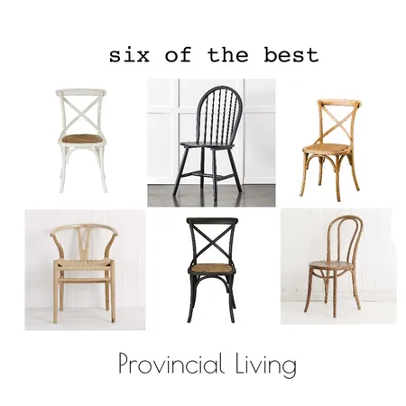 Provincial chairs Interior Design Mood Board by Kylie Tyrrell on Style Sourcebook