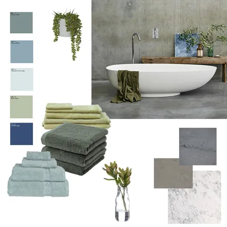 Bathroom Stone Interior Design Mood Board by CharlieBe on Style Sourcebook