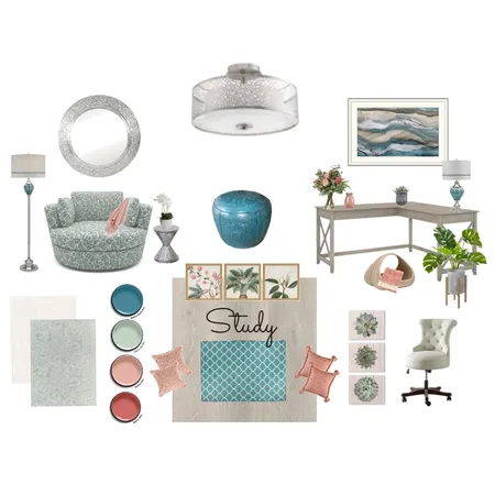 Module 9 Study Final Interior Design Mood Board by MaryKay on Style Sourcebook