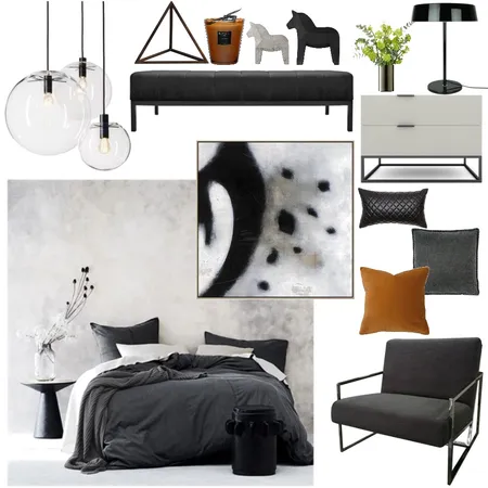 Cullen Spare Bedroom Interior Design Mood Board by DKD on Style Sourcebook