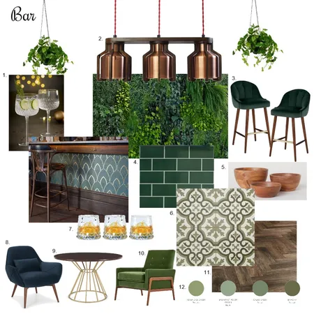 Italian Resturant - Bar Interior Design Mood Board by Lucy12 on Style Sourcebook