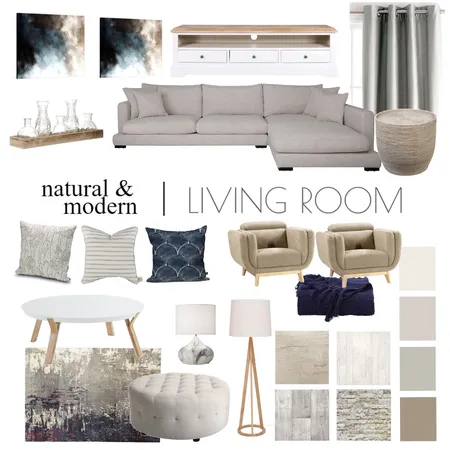 Living Room Interior Design Mood Board by tylafeegs98 on Style Sourcebook