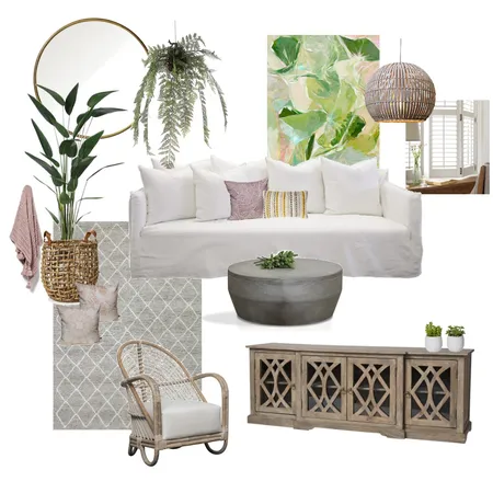 Warming up to some pink. Interior Design Mood Board by jjflorencelane on Style Sourcebook