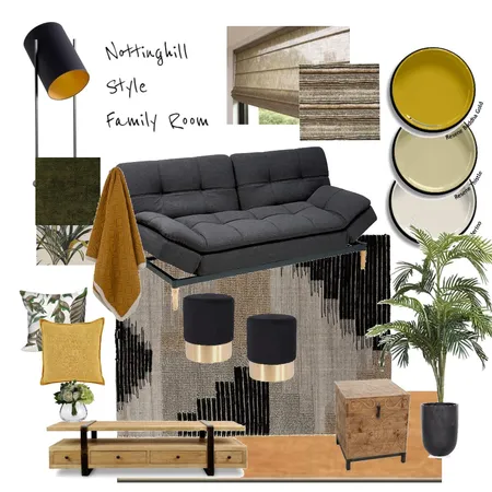 Family Room Interior Design Mood Board by SueComber on Style Sourcebook