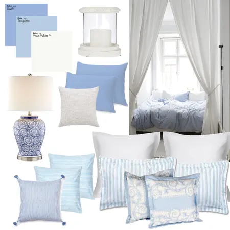 Blue Dreams Interior Design Mood Board by CharlieBe on Style Sourcebook