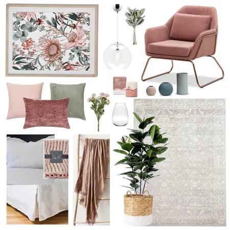 Amy master bedroom Interior Design Mood Board by Thediydecorator on Style Sourcebook