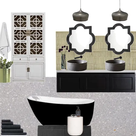 Bathroom block Interior Design Mood Board by Tivoli Road Interiors on Style Sourcebook