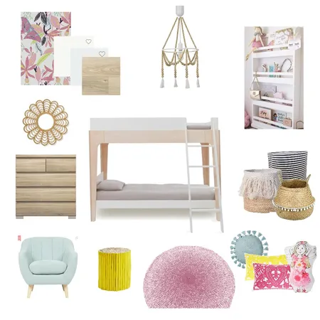 Childrens Bedroom Interior Design Mood Board by LauraRe on Style Sourcebook
