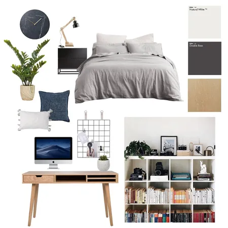 2nd Bedroom Interior Design Mood Board by croakley on Style Sourcebook