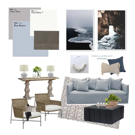 modern coastal farmhouse Interior Design Mood Board by GraceLangleyInteriors on Style Sourcebook