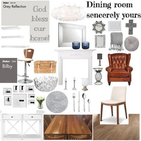 Dining room sincerely yours Interior Design Mood Board by astaskasta on Style Sourcebook