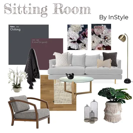Sitting Room Interior Design Mood Board by InStyle on Style Sourcebook