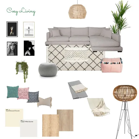 Cosy living Interior Design Mood Board by Ania on Style Sourcebook