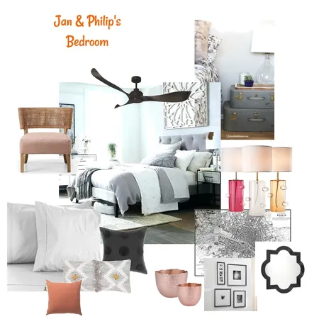 AirbnbHouse/Bedroom Interior Design Mood Board by Amydelusso on Style Sourcebook