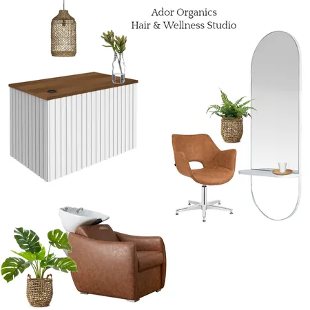 Ardor Organics Hair And Wellness Studio Interior Design Mood Board by meganjackson on Style Sourcebook