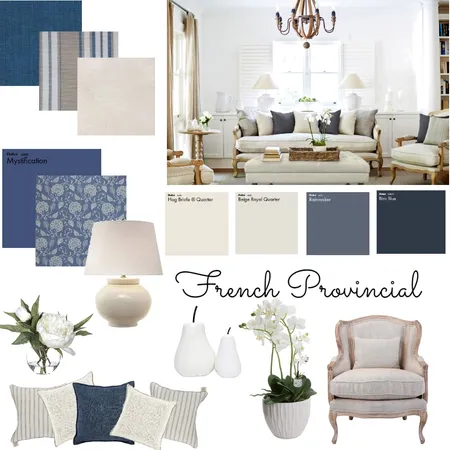 French Provincial Interior Design Mood Board by CharlieBe on Style Sourcebook