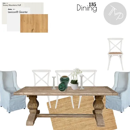 135 Dining Interior Design Mood Board by Emily Mills on Style Sourcebook