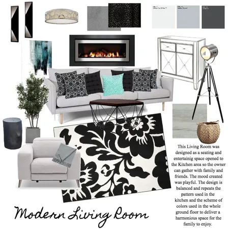 Living Room Interior Design Mood Board by patriclarke on Style Sourcebook