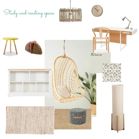 Study Interior Design Mood Board by Ania on Style Sourcebook