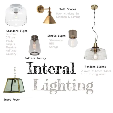 Lighting Interior Design Mood Board by aphraell on Style Sourcebook