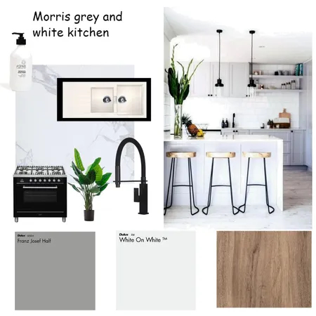 Grey and white mod 10 Interior Design Mood Board by laurelle on Style Sourcebook