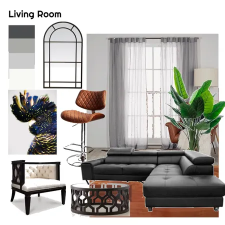 Living Room Interior Design Mood Board by Melikamali on Style Sourcebook