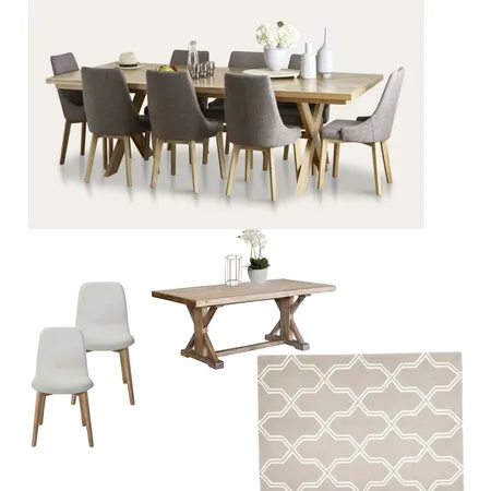 CORAL DINING ROOM Interior Design Mood Board by Alinane1 on Style Sourcebook