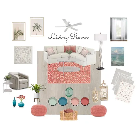 Module 9 Living Room Interior Design Mood Board by MaryKay on Style Sourcebook