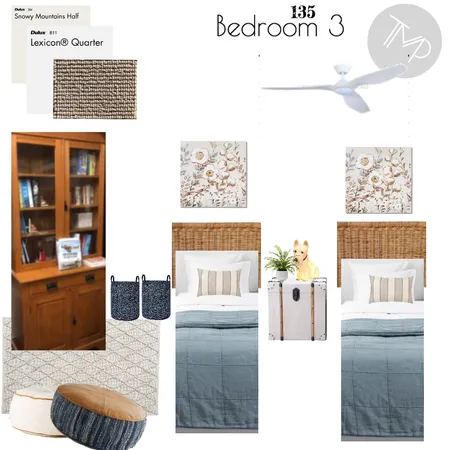 135 Bedroom 3 Interior Design Mood Board by Emily Mills on Style Sourcebook