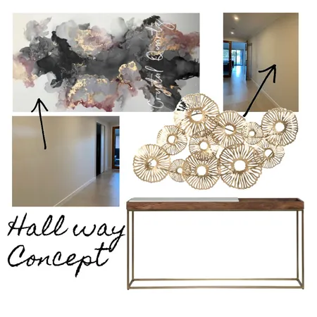 Aby - Hallway Concept Interior Design Mood Board by rubytalaj on Style Sourcebook