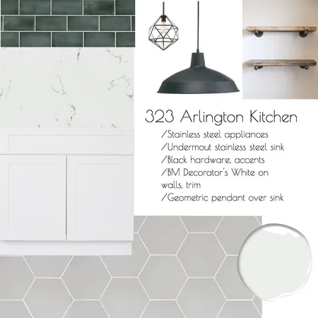 323 Arlington Kitchen Interior Design Mood Board by mheerwald on Style Sourcebook