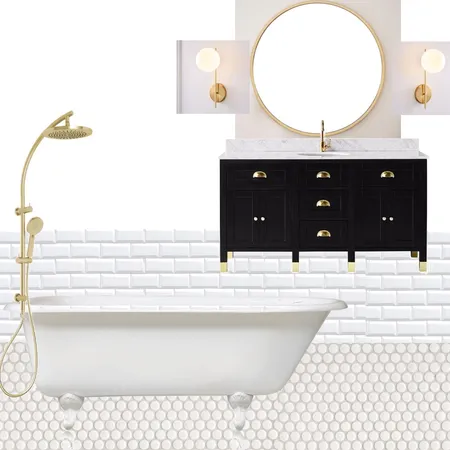 Main bathroom Interior Design Mood Board by eccrofton on Style Sourcebook