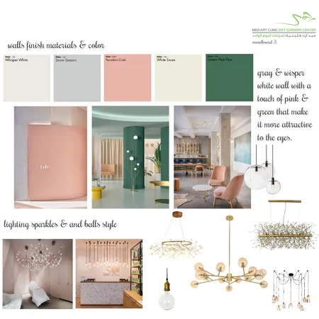 med art green and pink 1 Interior Design Mood Board by afnan82 on Style Sourcebook
