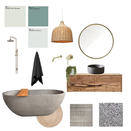 Bathroom Interior Design Mood Board by TheSimpleStyle on Style Sourcebook