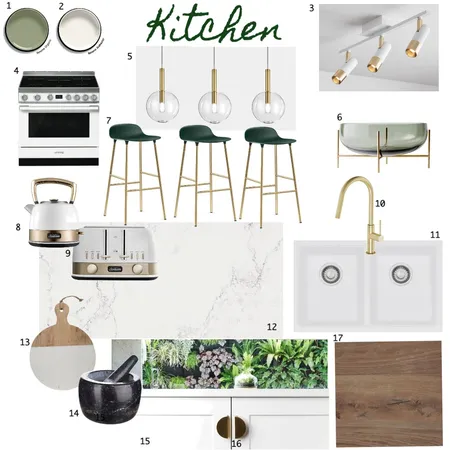 Kitchen Interior Design Mood Board by Mood Indigo Styling on Style Sourcebook