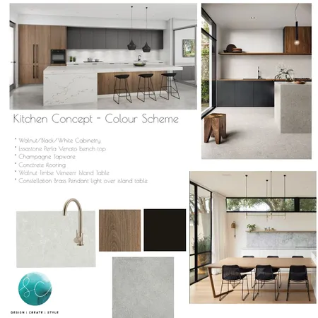 Kitchen Concept Interior Design Mood Board by Sara Campbell on Style Sourcebook