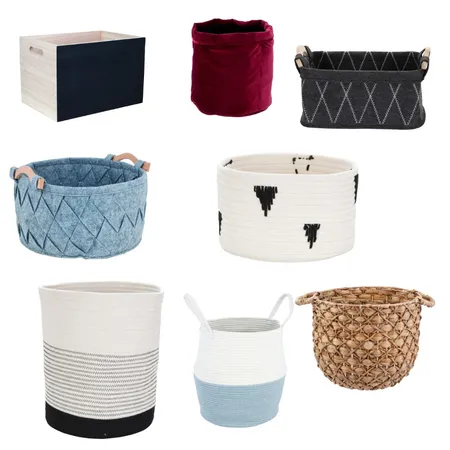 Big W Baskets Interior Design Mood Board by brightboxsolutions on Style Sourcebook