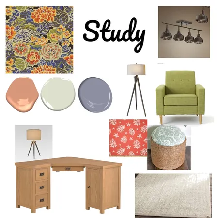 Study Mood Board M9 Interior Design Mood Board by miaburch on Style Sourcebook