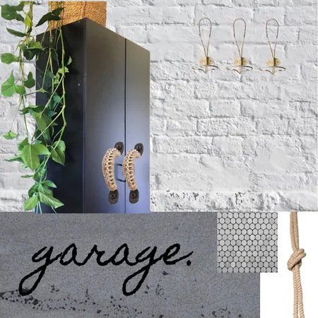 Garage Interior Design Mood Board by jensimps on Style Sourcebook