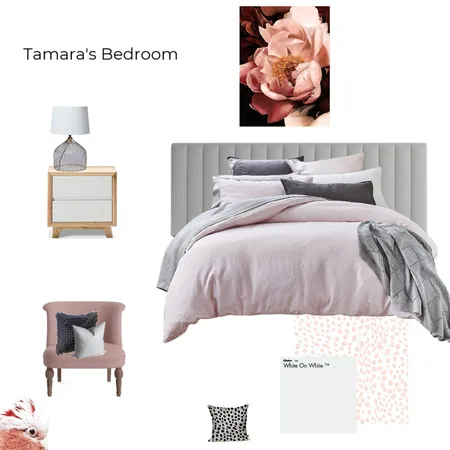 Tamara's bedroom Interior Design Mood Board by mels1010 on Style Sourcebook