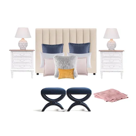 Chloe's Bedroom Interior Design Mood Board by Sed on Style Sourcebook