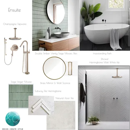 Master Ensuite Interior Design Mood Board by Sara Campbell on Style Sourcebook