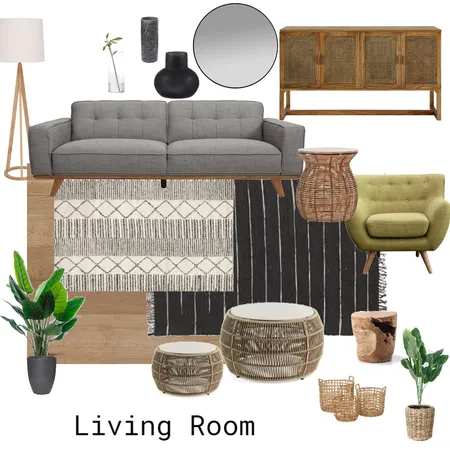 Living Room Interior Design Mood Board by Charne on Style Sourcebook