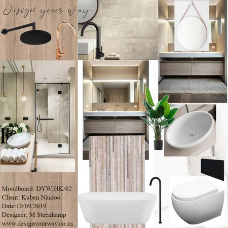 House Naidoo - Bathroom Interior Design Mood Board by Mariska Steenkamp on Style Sourcebook