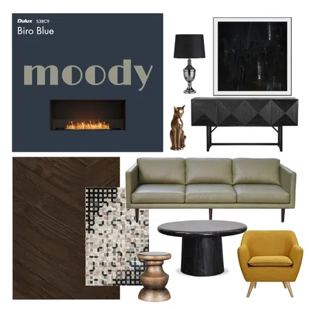 Moody Sitting Room Interior Design Mood Board by Choices Flooring on Style Sourcebook