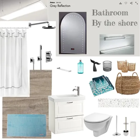 Bathroom by the shore Interior Design Mood Board by astaskasta on Style Sourcebook
