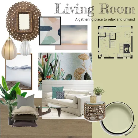 Living Room Interior Design Mood Board by DanielleBeretta on Style Sourcebook