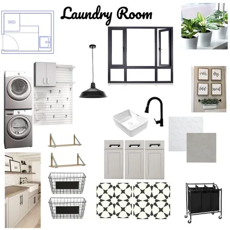 Laundry room mood board Interior Design Mood Board by Nira on Style Sourcebook