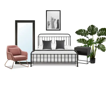 Moody bedroom Interior Design Mood Board by Emb on Style Sourcebook