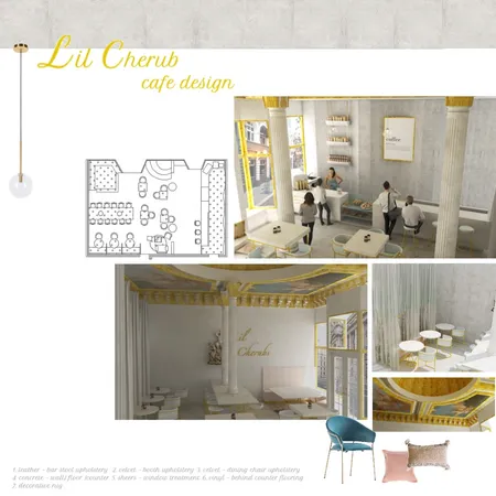 cafe design Interior Design Mood Board by montana on Style Sourcebook